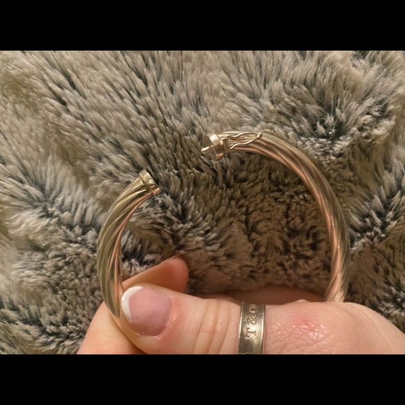 Vintage sterling 925 Dyadema Italy magnetic clasp bracelet - Picture 5 of 6